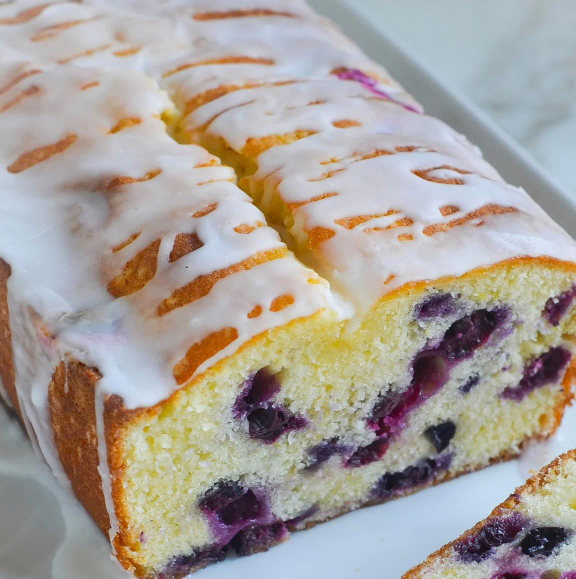 Lemon Blueberry Pound Cake